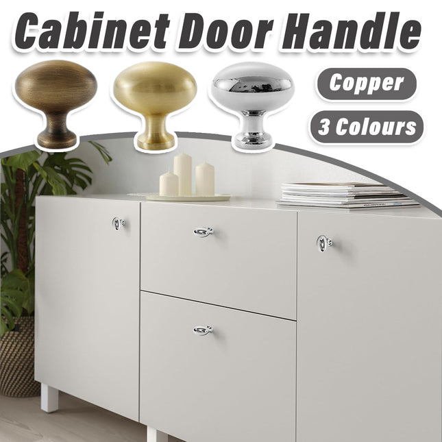 Pigeon Egg Cabinet Handle Single Hole French Style Drawer Pull for Door Closet