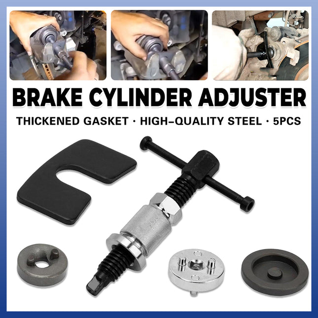 Brake Caliper Adjuster 5PC Set For Car Truck Repair Durable Metal Easy To Use