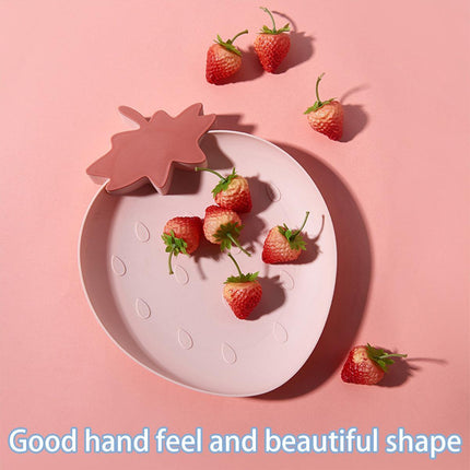 4pcs Fruit Plate Set for Home Living Room Snacks Candy Tray Decorative Use