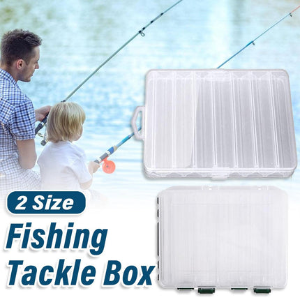 Fishing Gear Storage Box Bait Accessories Tool Box 2 Sizes for Fishing Organizer