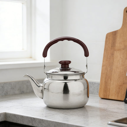 Stainless Steel Whistling Kettle Anti Scald Handle Gas Electric Stove 0.5L 1L 2L