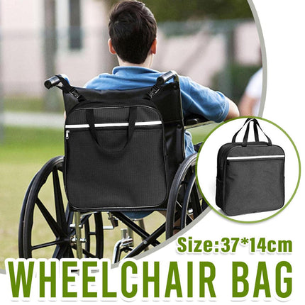 Wheelchair Bag Rear Hanging Storage Backpack Multifunctional Armchair Organizer