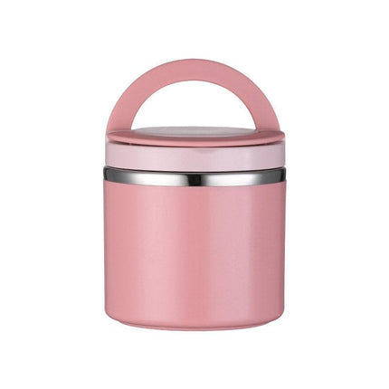 Stainless Steel Insulated Lunch Box Bento Box Thermal Food Container Breakfast
