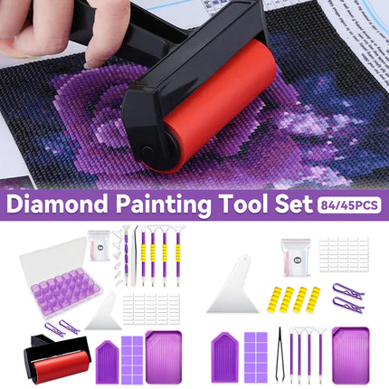 45 or 84 PCS Diamond Painting Tool Kit for DIY Diamond Art Craft Projects Use