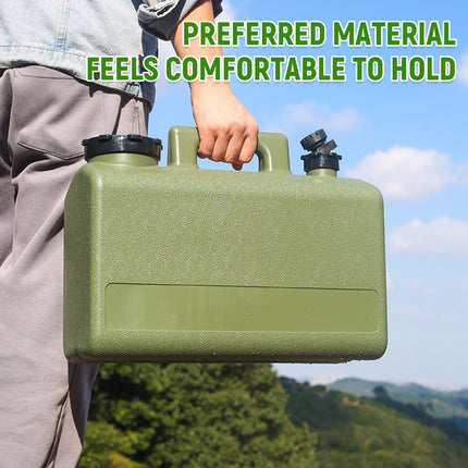 Portable 20L Water Tank Container with Tap Camping Car Outdoor Storage