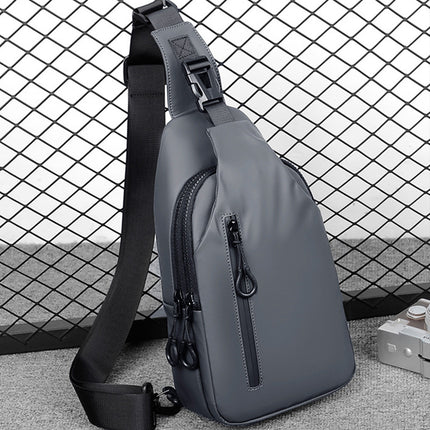 Large Capacity Chest Crossbody Bag Waterproof Durable for Travel Daily Use