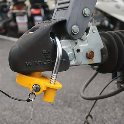 Trailer Hitch Lock Anti Theft Device Tow Hook Security Lock Car Yacht Connector