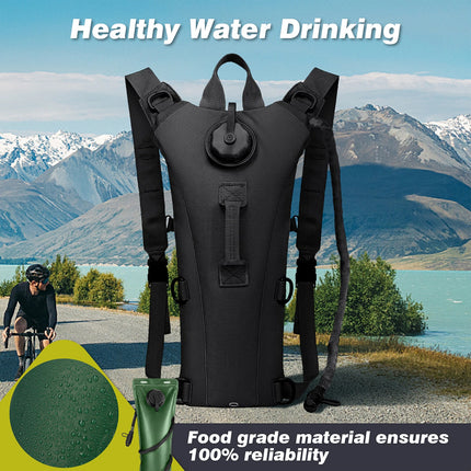 Hydration Bladder Backpack 3L Outdoor Cycling Hiking Running 4 Colours 46 x 24cm
