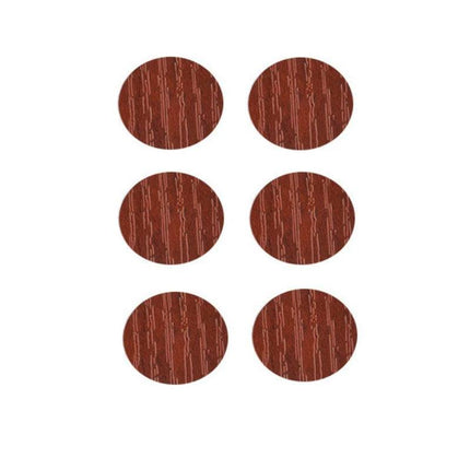 54 X Self Adhesive Decorative Screw Cover Caps Holes Cams Furniture Kitchen 20Mm - Aimall