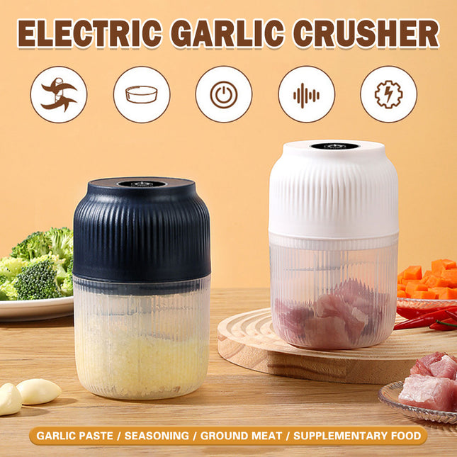 Electric Garlic Crusher Rechargeable Mincer Mini Food Processor Baby Food Maker