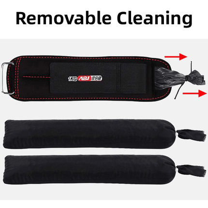 Adjustable Sandbag Gaiter Weight Training Gear for Running and Sports Fitness