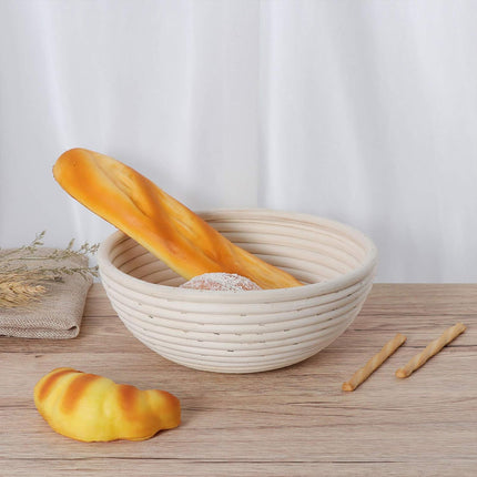 Fermentation Basket Baking Tool Rattan Woven Household Bread Proofing Basket