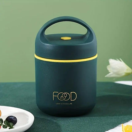 460ml Insulated Lunch Box Soup Container Portable Small Food Storage Box Bucket