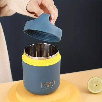 460ml Insulated Lunch Box Soup Container Portable Small Food Storage Box Bucket