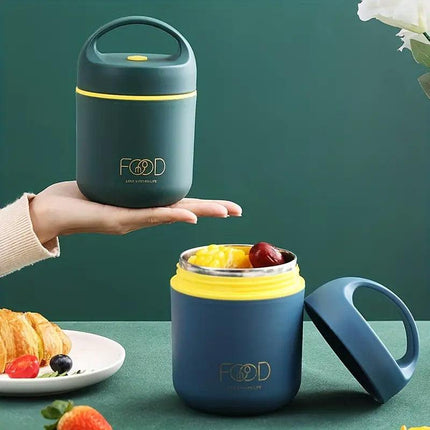 460ml Insulated Lunch Box Soup Container Portable Small Food Storage Box Bucket