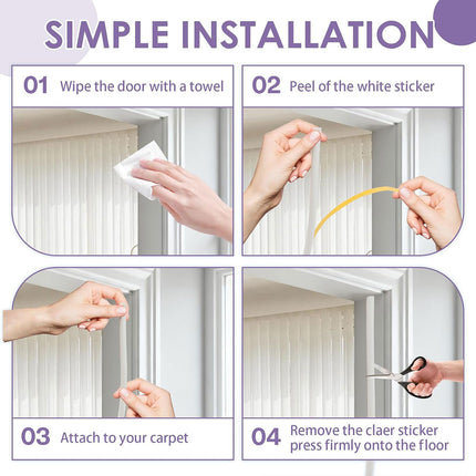 Door Window Sealing Strip 5/10m Windproof Soundproof Insect Prevention Durable