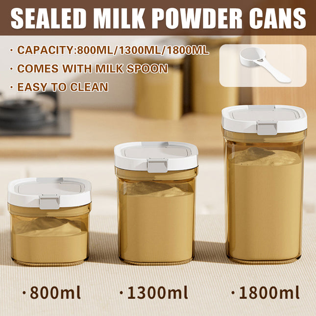 Household Milk Powder Cans Sealed Moisture-Proof Portable Baby Box
