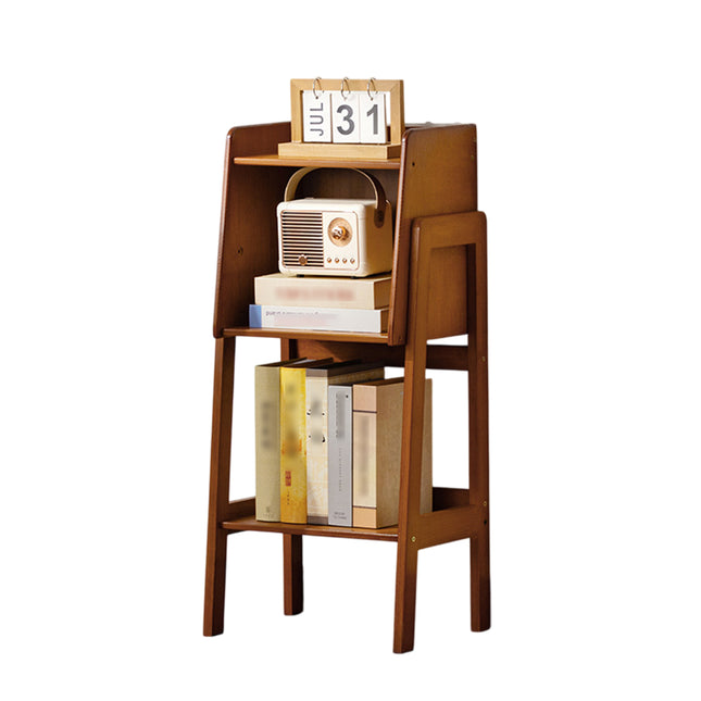 Simple Bookshelf Floor Standing Bookcase Sturdy Large Capacity for Home Office