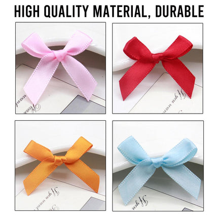 50pcs Ribbon Bows Costume Accessories Decorative Craft Supplies Gift Wrapping