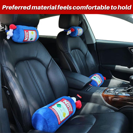 Car Neck Pillow Headrest Cushion Lumbar Support Throw Pillow For Seat Driving