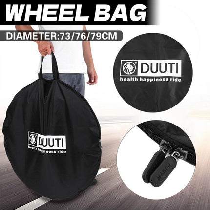 Road Mountain Bike Wheel Bag Wheel Set Pouch Water-Resistant Durable Fabric