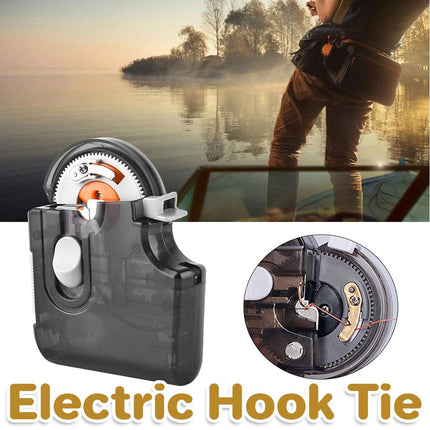 Electric Automatic Fishing Hook Tapper Fast Hook Tier Tool for Angler Tackle