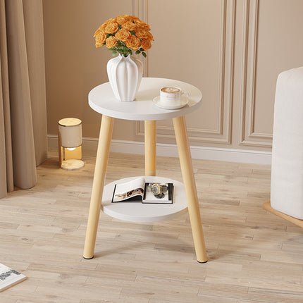 Small Round Table Coffee Table Sofa Side Table Bedroom Bedside Simple Table