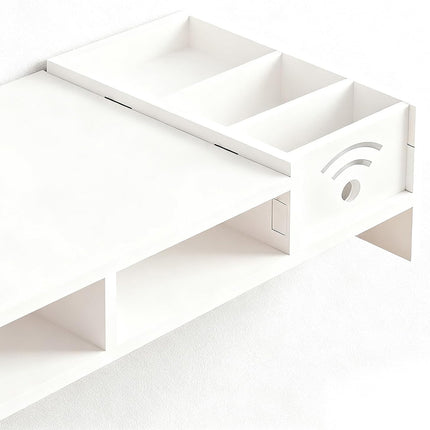 Multi-Function Monitor Riser Stand Space Saving Durable for Computer Desk Office
