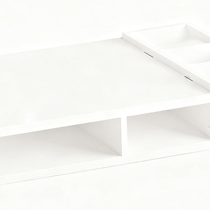 Multi-Function Monitor Riser Stand Space Saving Durable for Computer Desk Office