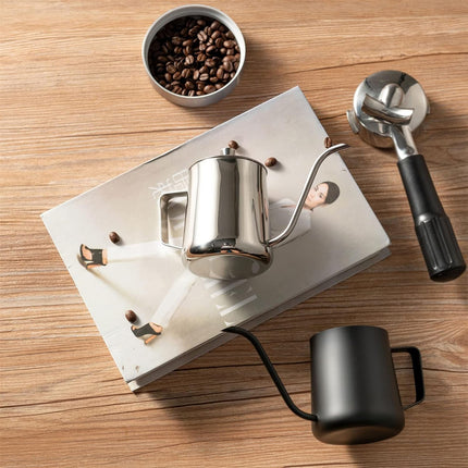 Hand Drip Coffee Pot Stainless Steel Fine Spout Hanging Ear Filter Cup Kettle