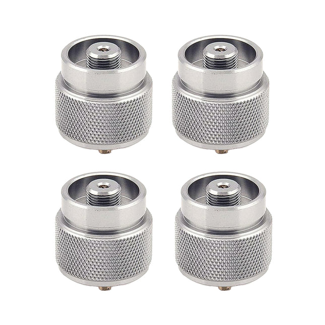 4PCS Gas Furnace Interface Converter Leak Proof for Camping Stoves Lights Grills