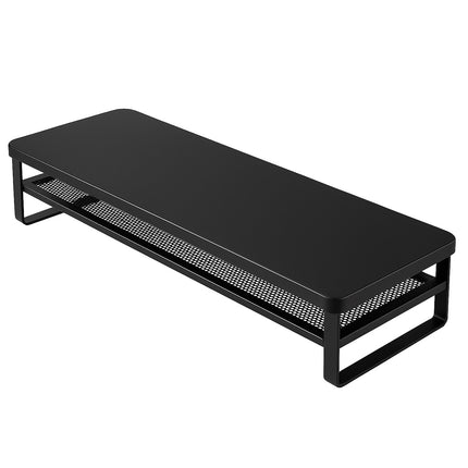 Monitor Riser Stand Dual Layer 70x22x15cm Mesh Shelf 3 Colours for Office Desk