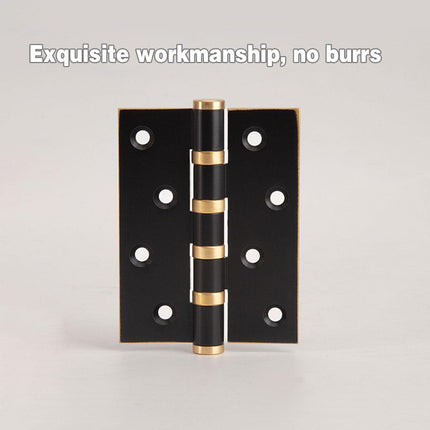 Flat Door Hinge 4 Inch Silent Bearing Hinge Stainless Steel Hardware for Cabinet