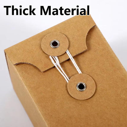 10PCS Kraft Paper Box Corrugated Packaging Box Gift Storage Transport Carton
