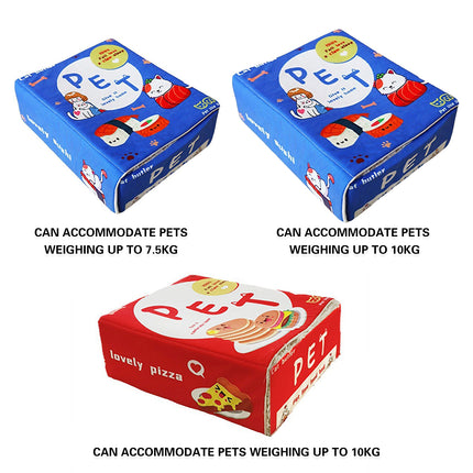 Rectangular Cookie Box Pet Bed for Cats Dogs Cat Bed Kitten Puppy Soft Pet House