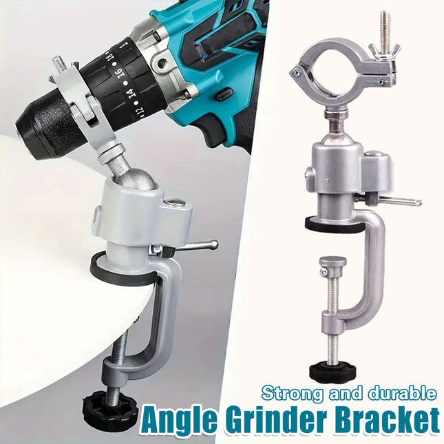 Rotary Bench Vice Mini Drill Clamp Universal Holder Workshop Bracket