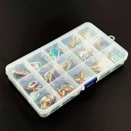 Artificial Fishing Lure Bait Set Mixed Pattern Hard Soft Baits Hook Kit Angling