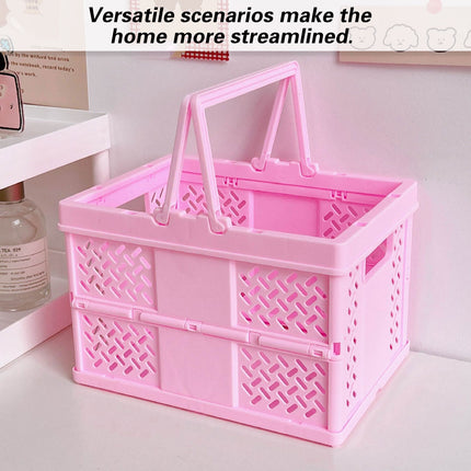 Desktop Organizer Rack Folding Storage Boxes Decorative Shelf For Home Office