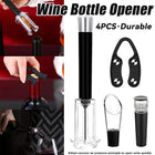 4PCS Wine Bottle Opener Set for Home Bar Kitchen Wine Lovers Birthday Gift