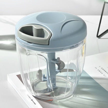 900ml Manual Meat Mincer Garlic Chopper Rotate Garlic Press Crusher Meat Grinder