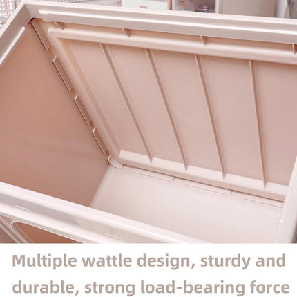 Transparent Stackable Drawer Storage Box for Shoes Clothes Household Organiser