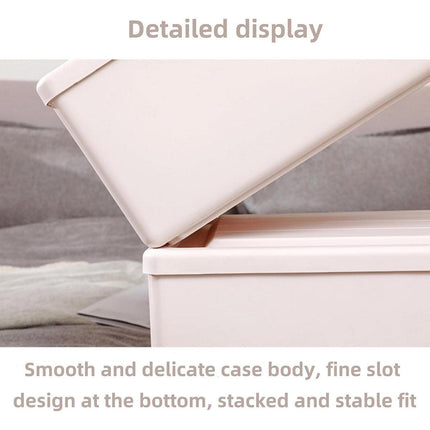 Transparent Stackable Drawer Storage Box for Shoes Clothes Household Organiser