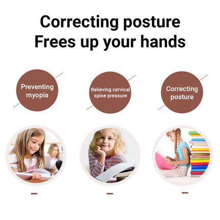 Wooden Adjustable Height Book Stand Holder Foldable Durable for Reading Cooking