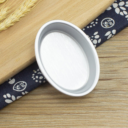 20pcs Oval Cheesecake Mold Non Stick Baking Tray for Pastry Cake Dessert Making