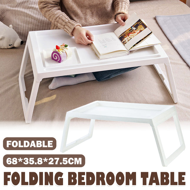 Foldable Laptop Table Bed Desk Small Student Study Table Dormitory Furniture