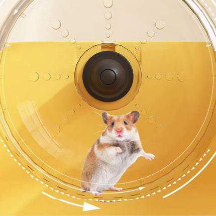 Hamster Cage Plastic Acrylic Ventilated Double Level 35 x 25 x 18.5cm 4 Colours