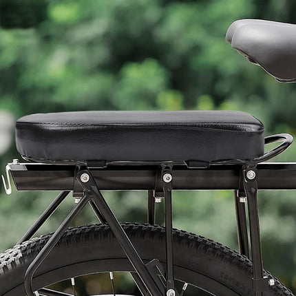 2pcs Mountain Bike Seat Plate Bicycle Back Seat Cushion Rear Shelf Saddle