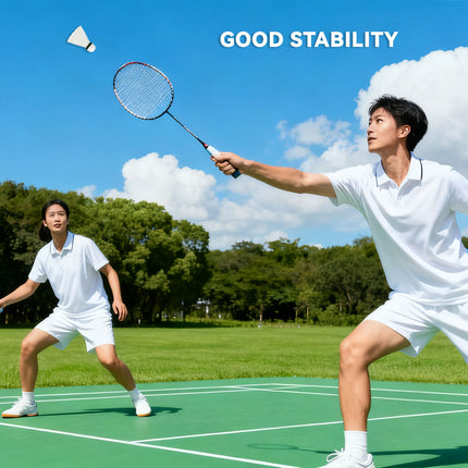 6PCS Nylon Badminton Set Durable High Speed for Sports Training Practice Games