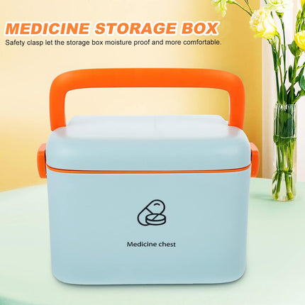 Large Capacity Home First Aid Kit Standing Emergency Medical Storage Box Use