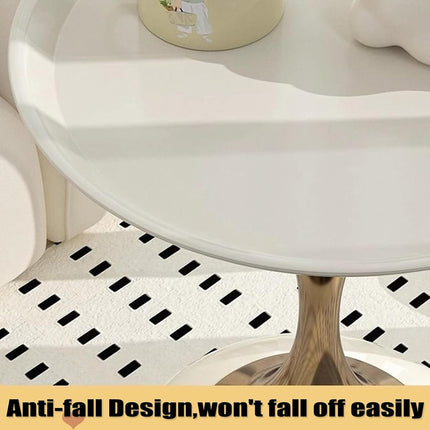 Luxury Sofa Side Table 41x55cm Anti-Fall Design Stable for Living Room Bedroom